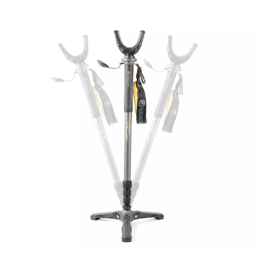 Copied - Vanguard VEO 2 AM-234TU Aluminum Shooting Stick Folding Tripod Base A